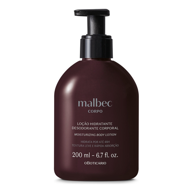 Loción Hidratante Corporal Malbec 200 ml